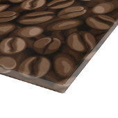 Kaffeebohnen Schneidebrett (Ecke)