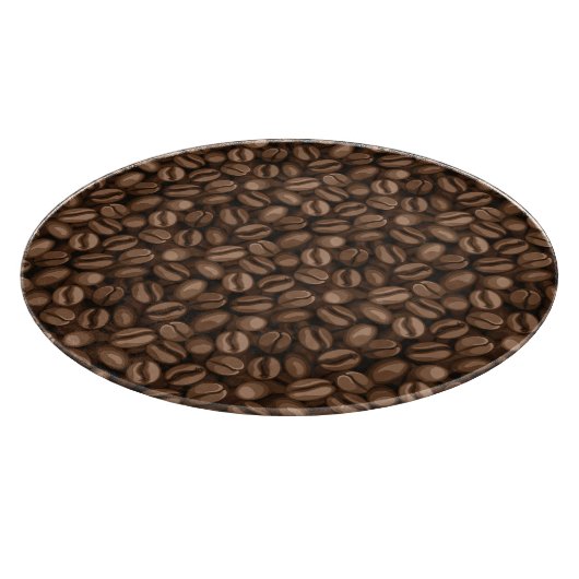 Kaffeebohnen Schneidebrett (Ecke)