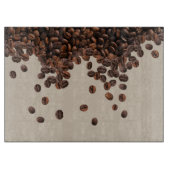 Kaffeebohnen Schneidebrett (Vorderseite)