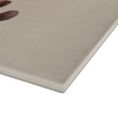 Kaffeebohnen Schneidebrett (Ecke)