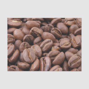 Kaffeebohnen Seidenpapier