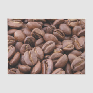 Kaffeebohnen Seidenpapier