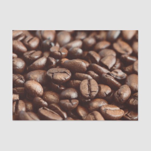 Kaffeebohnen Seidenpapier (Vorderseite)