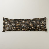 Kaffeebohnen Seitenschläferkissen (Vorderseite)