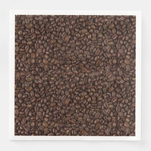Kaffeebohnen Serviette (Vorderseite)