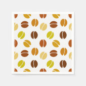 Kaffeebohnen Serviette (Vorderseite)