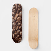 Kaffeebohnen Skateboard (Vorderseite)