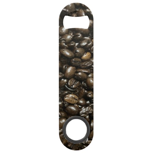 Kaffeebohnen Speed Flaschenöffner (Vorderseite)