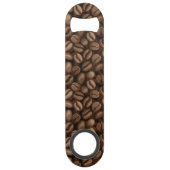 Kaffeebohnen Speed Flaschenöffner (Rückseite)