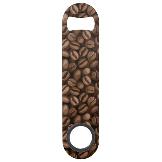 Kaffeebohnen Speed Flaschenöffner (Vorderseite)