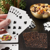 Kaffeebohnen Spielkarten (In Situ)