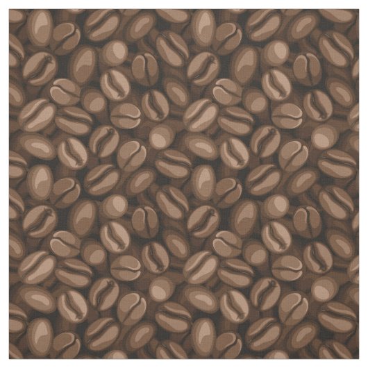 Kaffeebohnen Stoff (Muster)