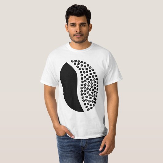 Kaffeebohnen T-Shirt (Vorne ganz)