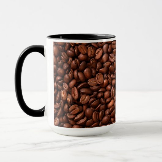 Kaffeebohnen Tasse (Links)