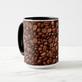 Kaffeebohnen Tasse (Vorderseite Links)