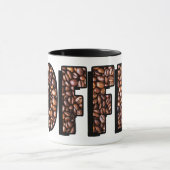 Kaffeebohnen Tasse (Zentrum)