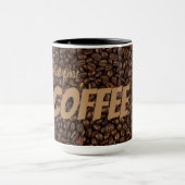 Kaffeebohnen Tasse (Zentrum)