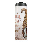 Kaffeebohnen-Thermal-Tumbler Thermosbecher (Vorderseite)