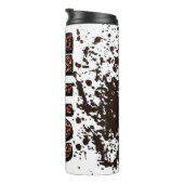 Kaffeebohnen Thermosbecher (Nach rechts gedreht)