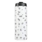 Kaffeebohnen Thermosbecher (Vorderseite)