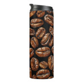 Kaffeebohnen Thermosbecher (Nach rechts gedreht)