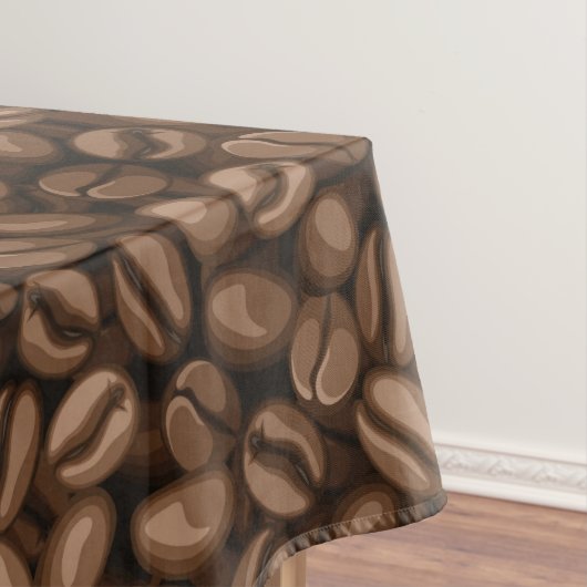 Kaffeebohnen Tischdecke (Beispiel)