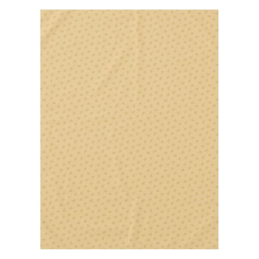 Kaffeebohnen Tischdecke (Vorderseite)