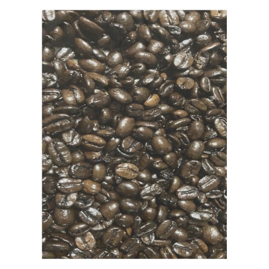 Kaffeebohnen Tischdecke (Vorderseite)