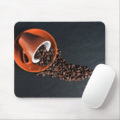 Kaffeebohnen u. Tasse Mousepad (Mit Mouse)