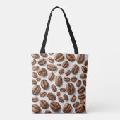Kaffeebohnen überall tasche (Rückseite)