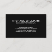 Kaffeebohnen Visitenkarte (Rückseite)