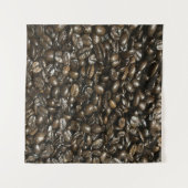 Kaffeebohnen Wandteppich (Vorderseite (Horizontal))