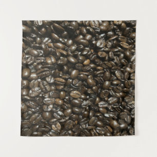 Kaffeebohnen Wandteppich