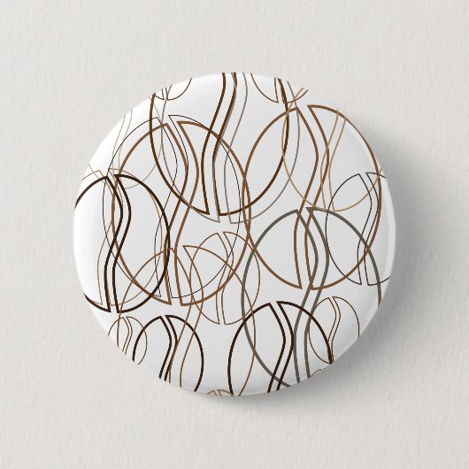 Kaffeebohnen-Weichheit Button (Vorderseite)