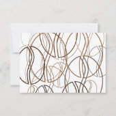 Kaffeebohnen-Weichheit Einladung (Vorderseite)