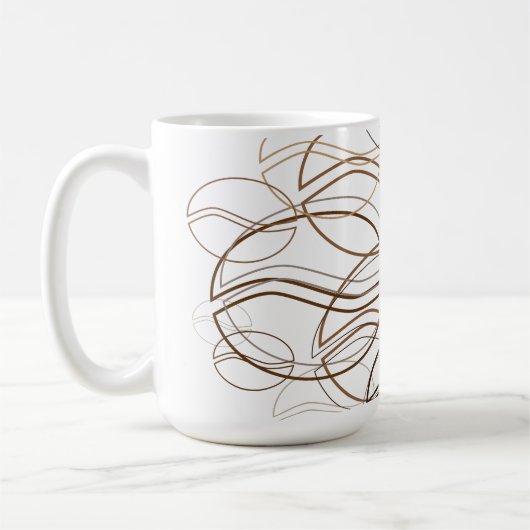 Kaffeebohnen-Weichheit Kaffeetasse (Links)