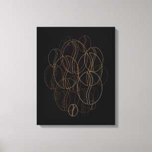 Kaffeebohnen-Weichheit Leinwanddruck