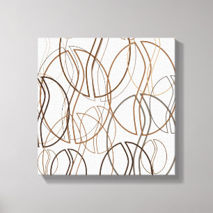 Kaffeebohnen-Weichheit Leinwanddruck