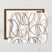 Kaffeebohnen-Weichheit Postkarte (Vorne/Hinten)