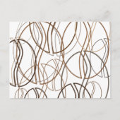 Kaffeebohnen-Weichheit Postkarte (Vorderseite)