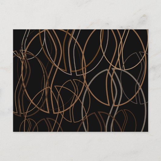 Kaffeebohnen-Weichheit Postkarte (Vorderseite)