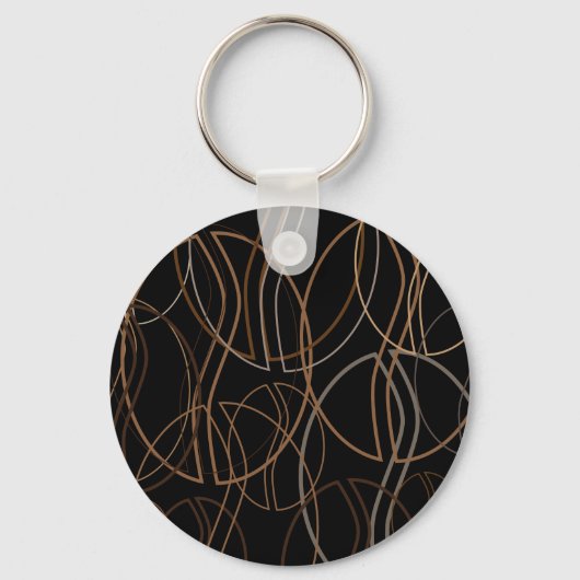 Kaffeebohnen-Weichheit Schlüsselanhänger (Vorderseite)