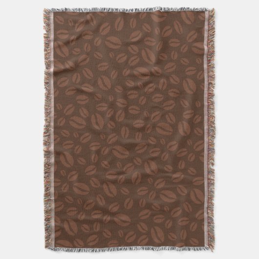 Kaffeebohnen werfen Blumendekor Decke (Vorderseite Vertikal)