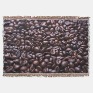 Kaffeebohnen werfen Decke