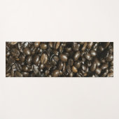 Kaffeebohnen Yogamatte (Vorderseite (Horizontal))