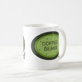 Kaffeebohnen-Zeichen Kaffeetasse (VorderseiteRechts)
