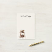 Kaffeebohnenbehälter Post-it Klebezettel (Auf Schreibtisch)