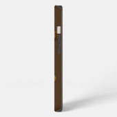 Kaffeebohnenmuster iPhone Hülle (Linke Seite)
