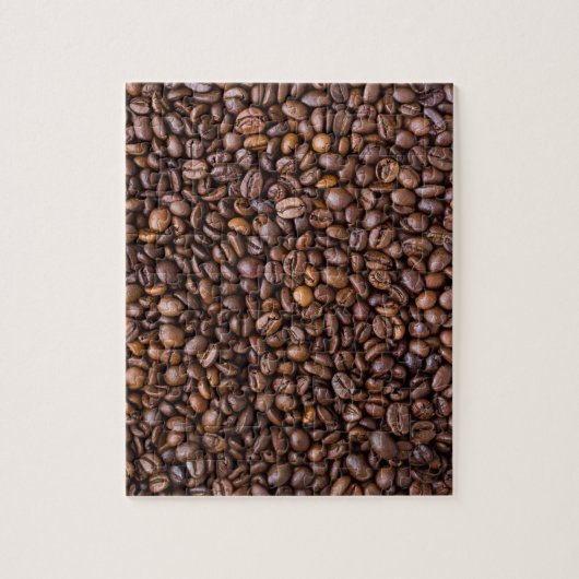 Kaffeebohnenmuster Puzzle (Vertikal)