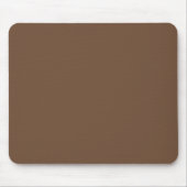 Kaffeebräse Farbe Solid Mousepad (Vorne)